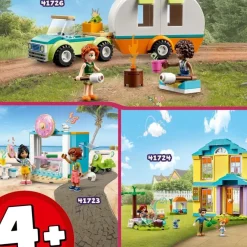 LEGO Puzzles Y Construcciones*Coche De Juguete Y Caravana Para Construir Excursion De Vacaciones Friends
