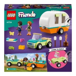 LEGO Puzzles Y Construcciones*Coche De Juguete Y Caravana Para Construir Excursion De Vacaciones Friends