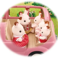 Sylvanian Families Munecas Y Peluches*Coche Monovolumen Picnic