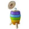 Plantoys Preescolar*Cohete Apilable Juguete De Madera