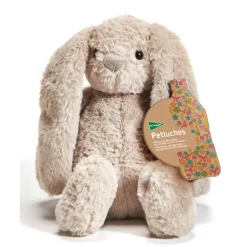 El Corte Inglés Munecas Y Peluches*Conejo Gris De Peluche Sostenible 30 Cm El Corte Ingles