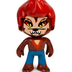 PINYPON ACTION Muñecos Articulados*Contenedor Cabezon Policia Y Monstruos