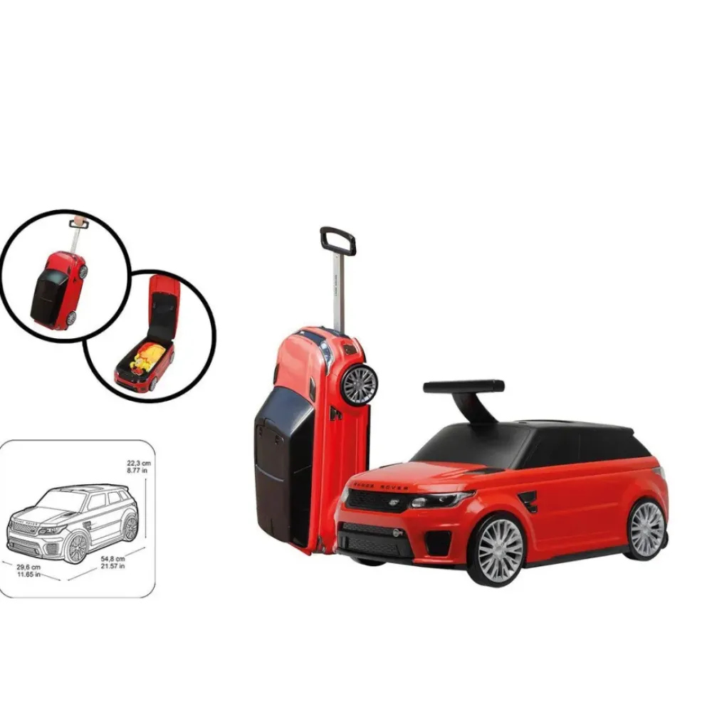 Feber Bicicletas, Correpasillos, Triciclos*Correpasillos Range Rover 2 En 1 Rojo