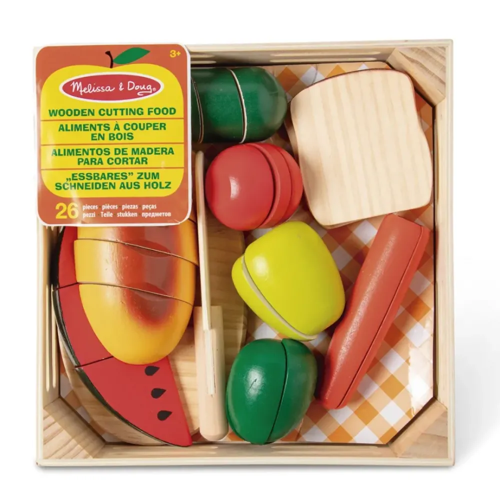 Melissa & Doug Preescolar*Corta Las Alimentos Playset