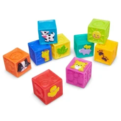 El Corte Inglés Preescolar*Cubos Apilables Blanditos Con Animales Y Numeros Alehop El Corte Ingles