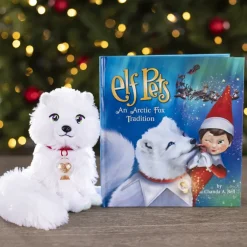 Cefa Toys Preescolar*Cuento Y Peluche Zorro Artico Elf Pets The Elf On The Shelf