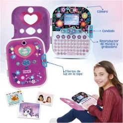 VTech Electrónicos*Diario Interactivo Kidi Secrets Selfie Music 2.0 Con Juegos Y Actividades