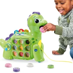 VTech Electrónicos*Dinosaurio Gloton Infantil Cuenta Y Aprende