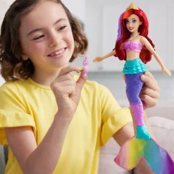 Mattel Munecas Y Peluches*Disney Princess Ariel Cambia De Color Y Nada