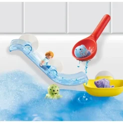 Playmobil Muñecos Articulados*Diversion En La Pesca Con Animales Del Mar 1.2.3 Aqua