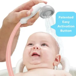 Yookidoo Preescolar*Ducha Banera Elefante Rosa