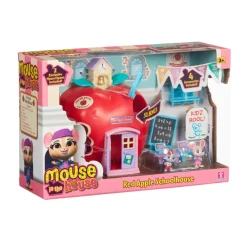 BANDAI Munecas Y Peluches*El Cole ''Red Apple'' Mouse In The House