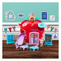 BANDAI Munecas Y Peluches*El Cole ''Red Apple'' Mouse In The House