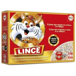 Educa Borrás Juegos De Mesa*El Lince Golden Edition + 500 Imagenes