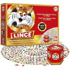 Educa Borrás Juegos De Mesa*El Lince Golden Edition + 500 Imagenes