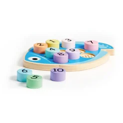 El Corte Inglés Preescolar*Encajables Numeros De Madera Sostenible Contando Escamitas El Corte Ingles