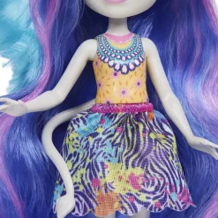 Mattel Munecas Y Peluches*Enchantimals Muneca Con Accesorios Para Peinar Glam Party Zemirah Zebra