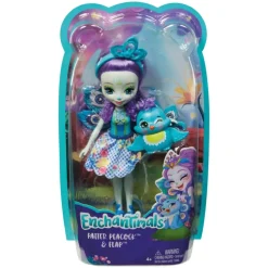 Enchantimals Munecas Y Peluches* Muneca Con Mascota Patter Peacock Y Flap