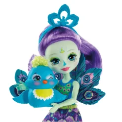Enchantimals Munecas Y Peluches* Muneca Con Mascota Patter Peacock Y Flap