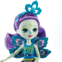 Enchantimals Munecas Y Peluches* Muneca Con Mascota Patter Peacock Y Flap