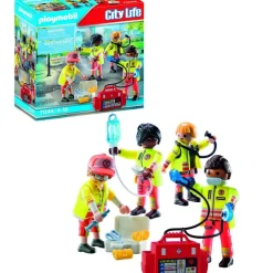 Playmobil Muñecos Articulados*Equipo De Rescate City Life