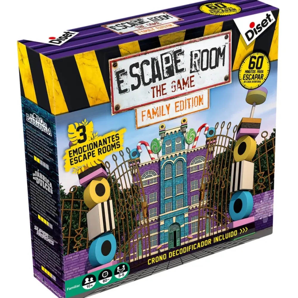 Diset Juegos De Mesa*Escape Room Family Edition Exclusiva