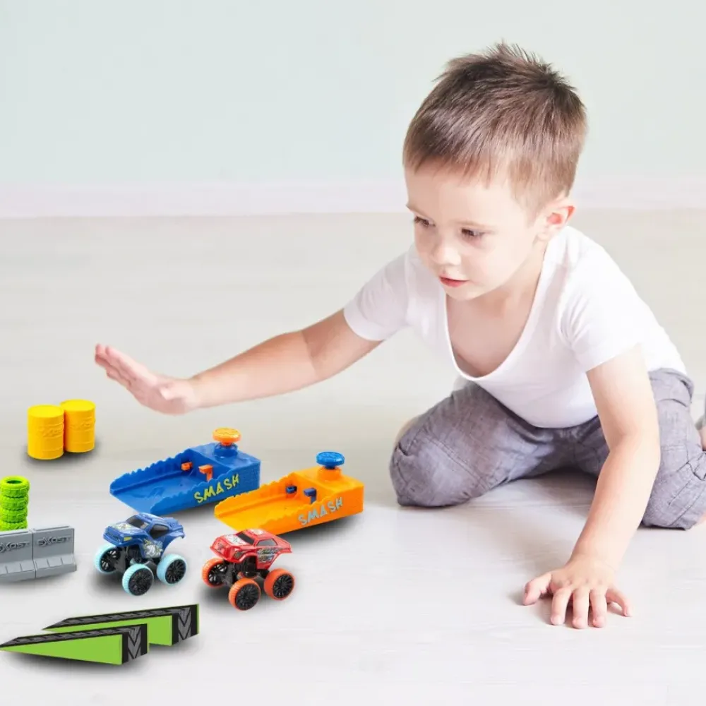 Bizak Coches, Circuitos Y Radiocontrol*Exost Smash N Go Pack Doble