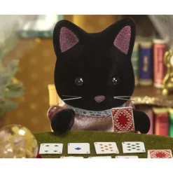 Sylvanian Families Munecas Y Peluches*Familia Gato Medianoche