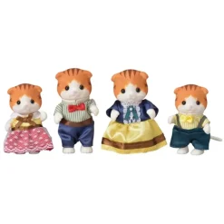 Sylvanian Families Munecas Y Peluches*Familia Gatos Mapple