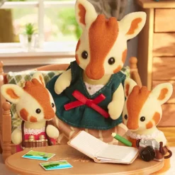 Sylvanian Families Munecas Y Peluches*Familia Jirafa