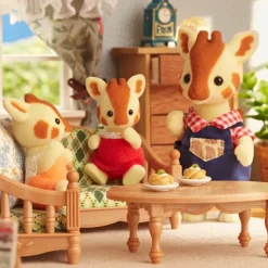 Sylvanian Families Munecas Y Peluches*Familia Jirafa