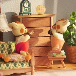 Sylvanian Families Munecas Y Peluches*Familia Jirafa