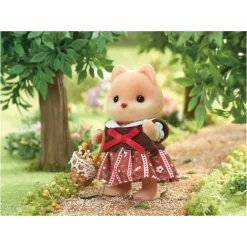Sylvanian Families Munecas Y Peluches*Familia Perro Caramelo