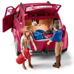 Schleich Muñecos Articulados*Figura Aventura Coche Y Remolque Caballos