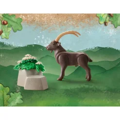 Playmobil Muñecos Articulados*Figura Cabra Montesa Animales Wiltopia