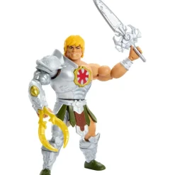 MASTERS DEL UNIVERSO Muñecos Articulados*Figura De Accion He-Man Armadura Serpiente Motu