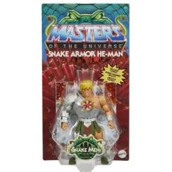 MASTERS DEL UNIVERSO Muñecos Articulados*Figura De Accion He-Man Armadura Serpiente Motu