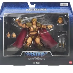 Mattel Muñecos Articulados*Figura De Accion He-Man Deluxe Masters Del Universo Motu