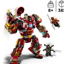 LEGO Puzzles Y Construcciones*Figura De Accion Para Construir Hulkbuster: Batalla De Wakanda Infinity War Marvel