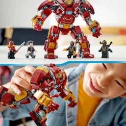 LEGO Puzzles Y Construcciones*Figura De Accion Para Construir Hulkbuster: Batalla De Wakanda Infinity War Marvel