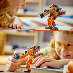 LEGO Puzzles Y Construcciones*Figura De Accion Para Construir Armadura Robotica De Rocket Guardianes De La Galaxia Marvel