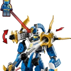 LEGO Puzzles Y Construcciones*Figura De Accion Para Construir Meca Titan De Jay Batalla Ninja Ninjago