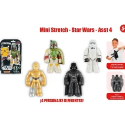 Famosa Muñecos Articulados*Figura Extensible Mini Stretchstar Wars