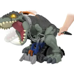 Imaginext Preescolar*Figura Grande De Juguete Articulada Con Luces Dinosaurio Uncaged Jurassic World