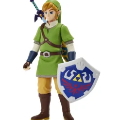 Nintendo Muñecos Articulados*Figura Grande Link Con Accesorios Zelda