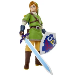 Nintendo Muñecos Articulados*Figura Grande Link Con Accesorios Zelda