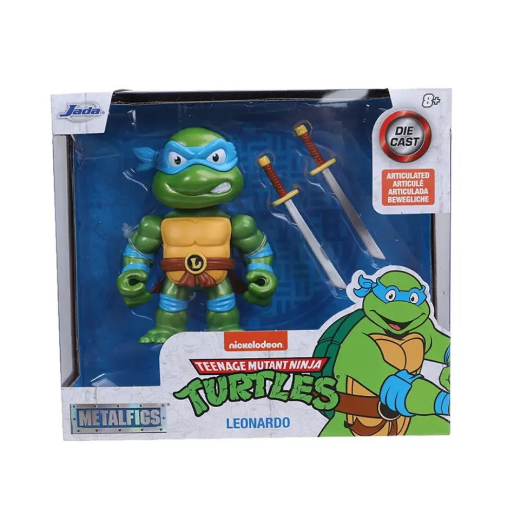 Simba Muñecos Articulados*Figura Metal Tortugas Ninja Leonardo 10 Cm