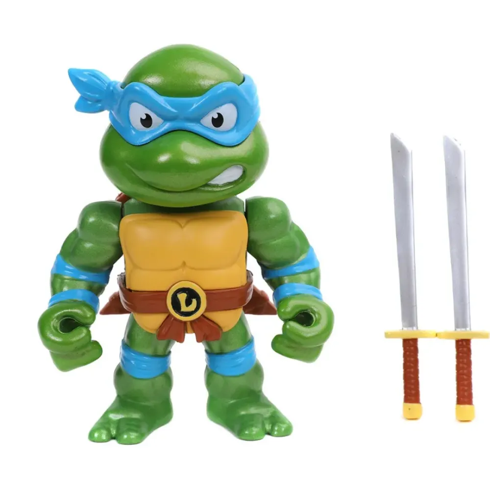 Simba Muñecos Articulados*Figura Metal Tortugas Ninja Leonardo 10 Cm
