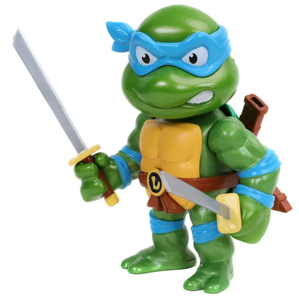 Simba Muñecos Articulados*Figura Metal Tortugas Ninja Leonardo 10 Cm