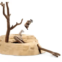 Schleich Muñecos Articulados*Figura Monticulo De Suricatas